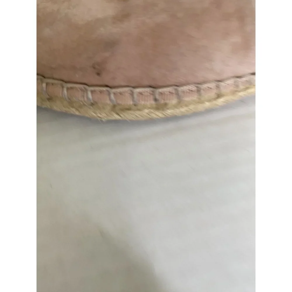Steve Madden Moment Blush Ankle Strap Espadrille with Jute Trim Size 9.5 Country - Picture 6 of 8